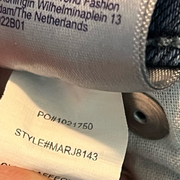 NYDJ Marilyn Straight Crop Jeans Stretch Denim Tencel Lift Tuck Light Wash SZ 14 - Picture 9 of 9